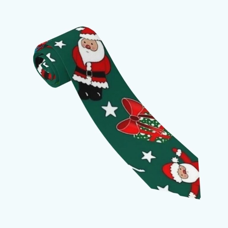 Cravate Verte Moche De Noel 1