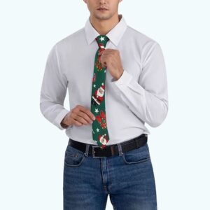 Cravate Verte Moche De Noel 3