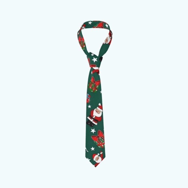 Cravate Verte Moche De Noel