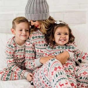 Ensemble Pyjama Noel Famille 1