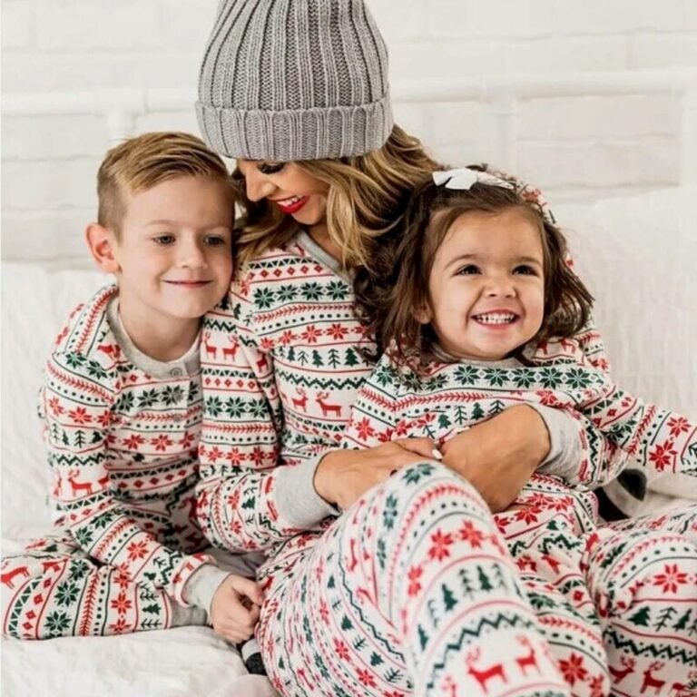 Ensemble Pyjama Noel Famille 1