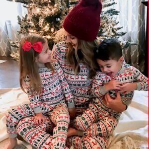 Ensemble Pyjama Noel Famille 3