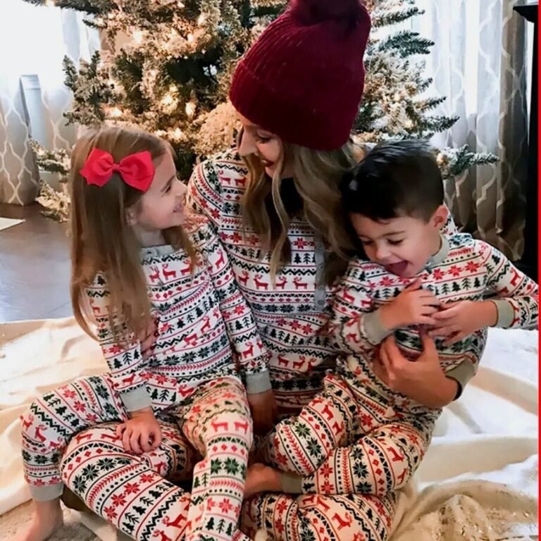 Ensemble Pyjama Noel Famille 3