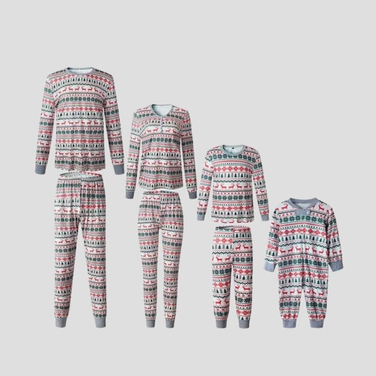 Ensemble Pyjama Noel Famille 7