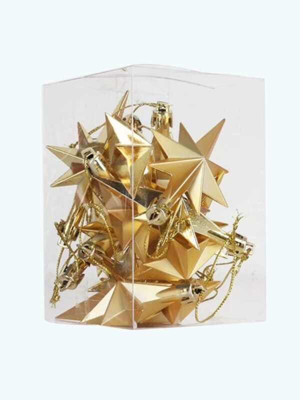 Etoiles De Noel Or Dore 1