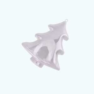 Forme En Plastique Transparent En Deux Parties Sapin 1