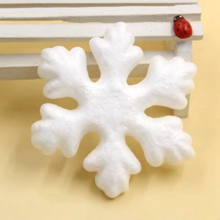Forme En Polystyrene 10 Flocons De Neige De 75 Cm 1
