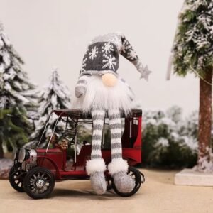 Grand Lutin De Noel Gris 1