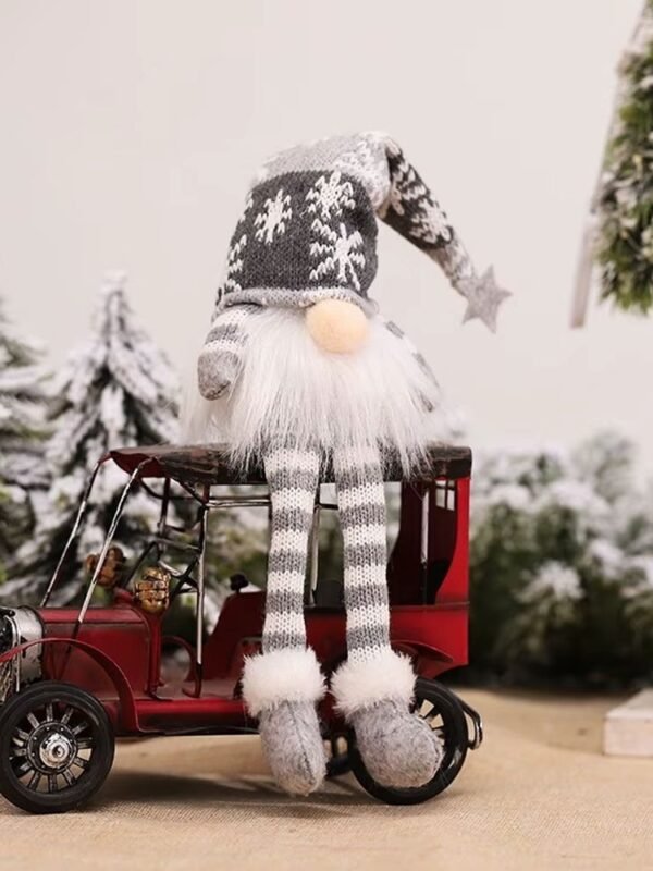 Grand Lutin De Noel Gris 1