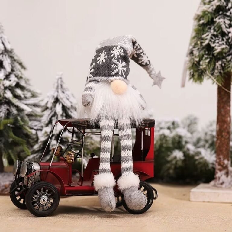 Grand Lutin De Noel Gris 1
