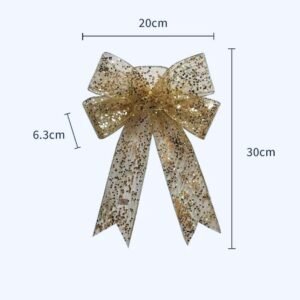 Gros Noeud Pour Sapin De Noel 1