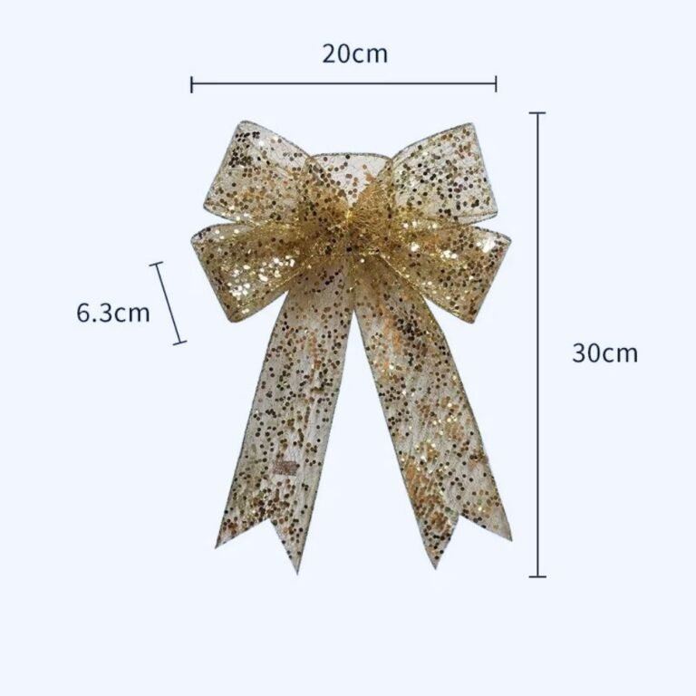 Gros Noeud Pour Sapin De Noel 1