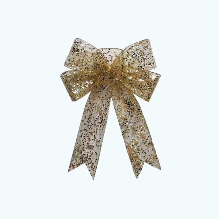 Gros Noeud Pour Sapin De Noel