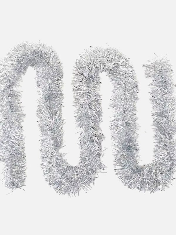 Guirlande De Noel Argent 1
