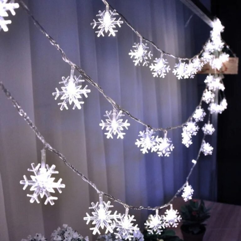 Guirlande De Noel Leds Flocons 2