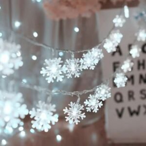 Guirlande De Noel Leds Flocons