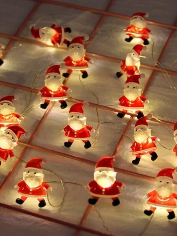 Guirlande De Noel Leds Rennes Blancs
