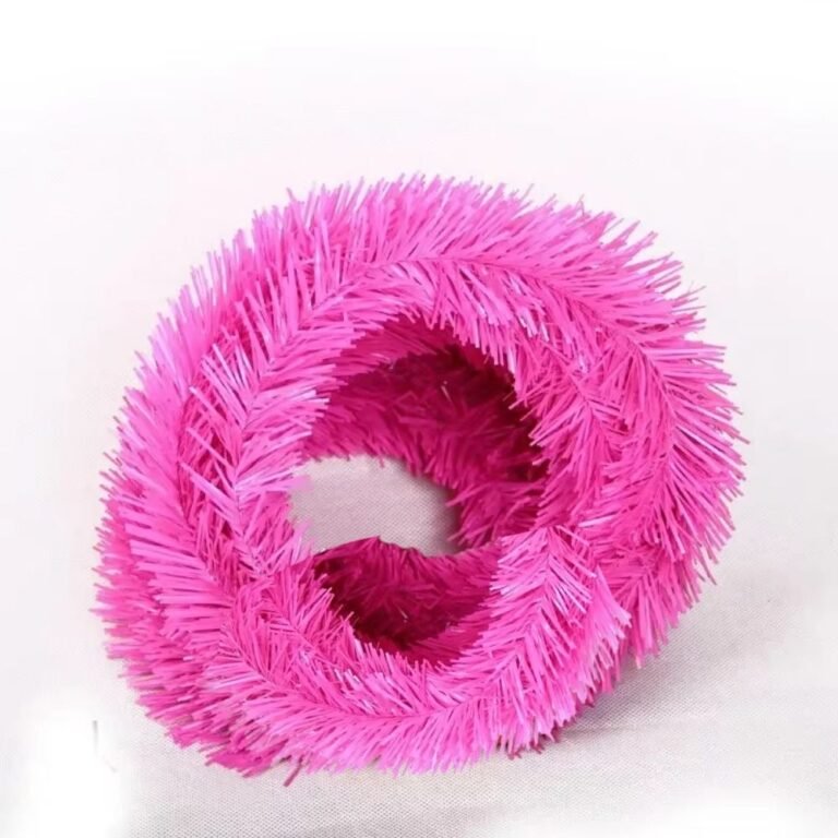 Guirlande De Noel Rose Neige 1
