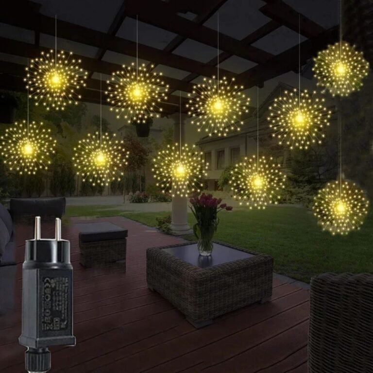 Guirlande Dinterieur Lumineuse Feu Dartifice Multicolore 1
