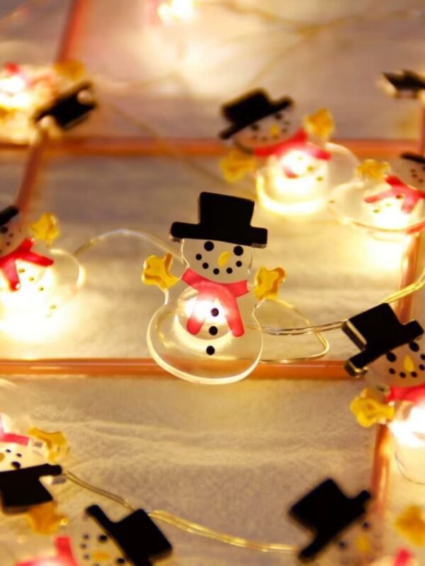 Guirlande Lumineuse Bonhomme De Neige