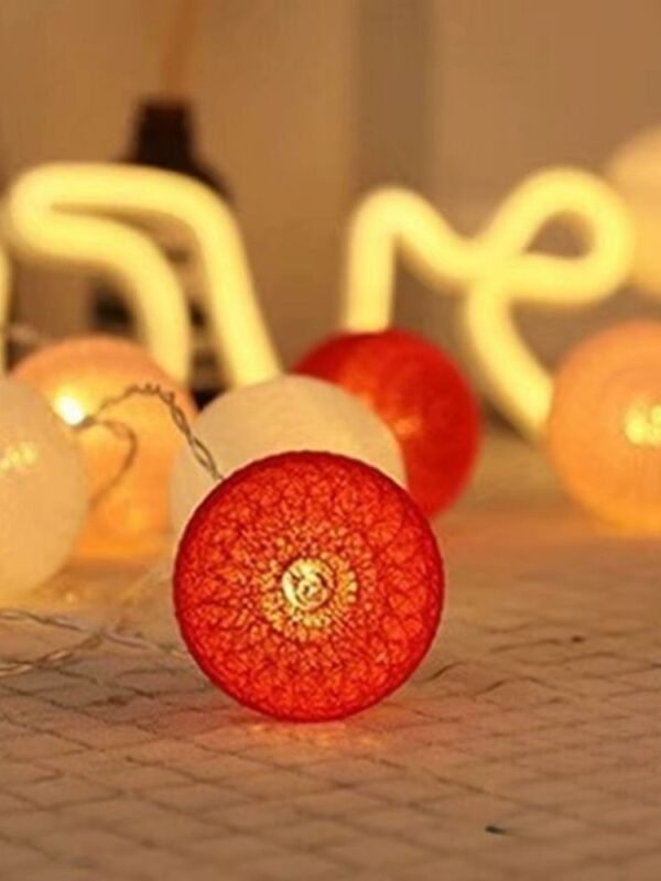 Guirlande Lumineuse De Noel Marron 1