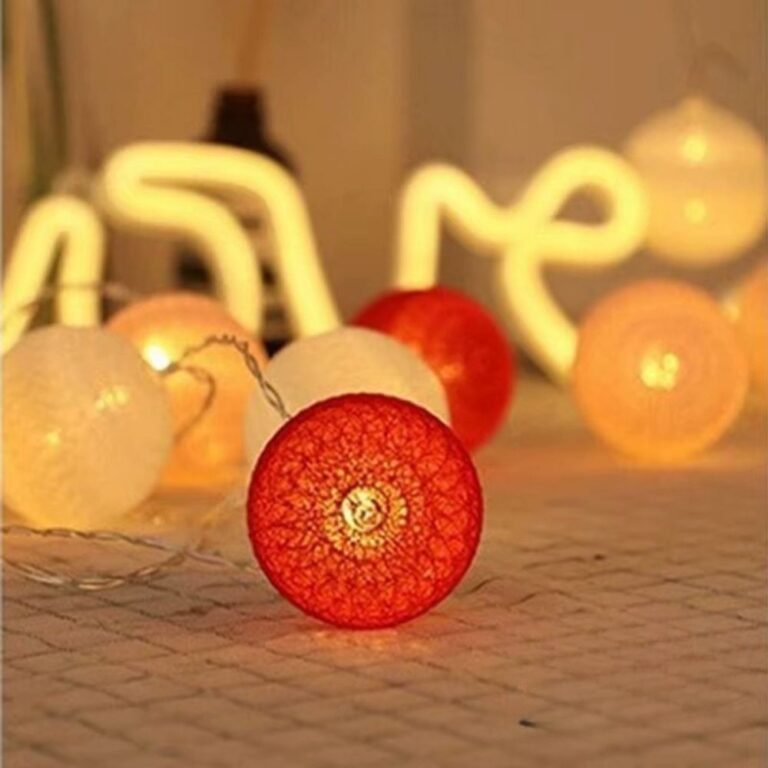 Guirlande Lumineuse De Noel Marron 1