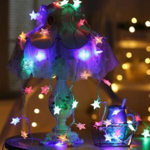 Guirlande Lumineuse Etoiles Multicolores 1