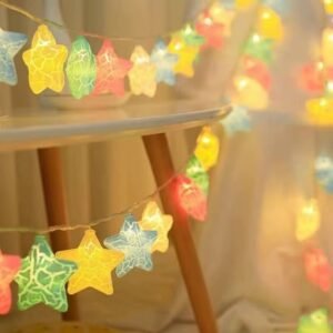 Guirlande Lumineuse Etoiles Multicolores 2