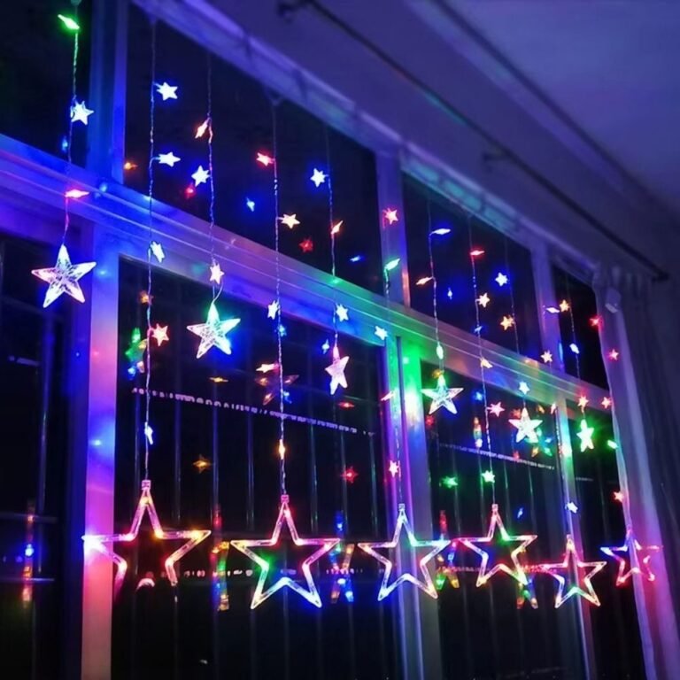 Guirlande Lumineuse Etoiles Transparentes 1