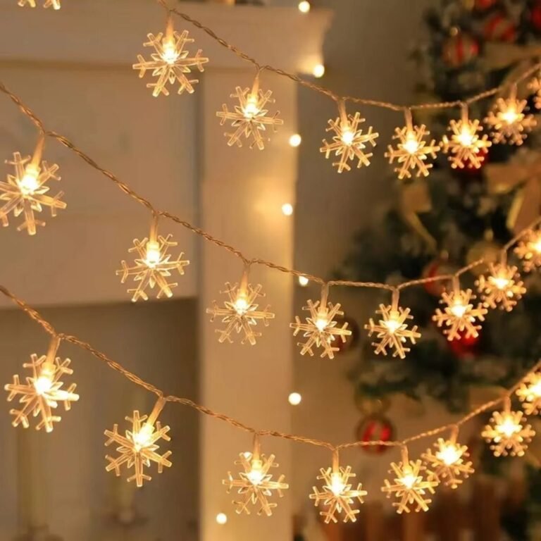 Guirlande Lumineuse Flocons De Neige 1