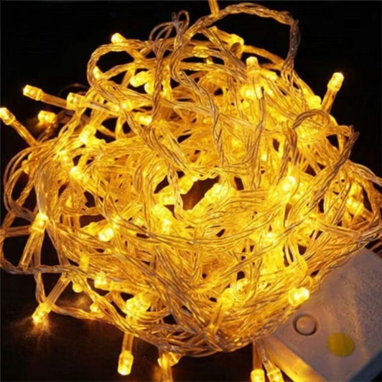 Guirlande Lumineuse Jaune 1