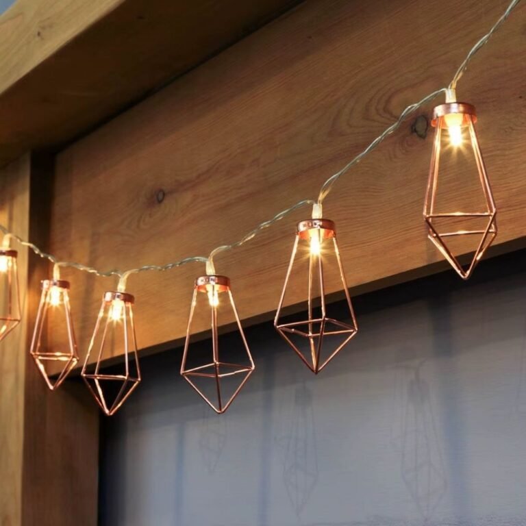 Guirlande Lumineuse Lanternes En Diamant 2