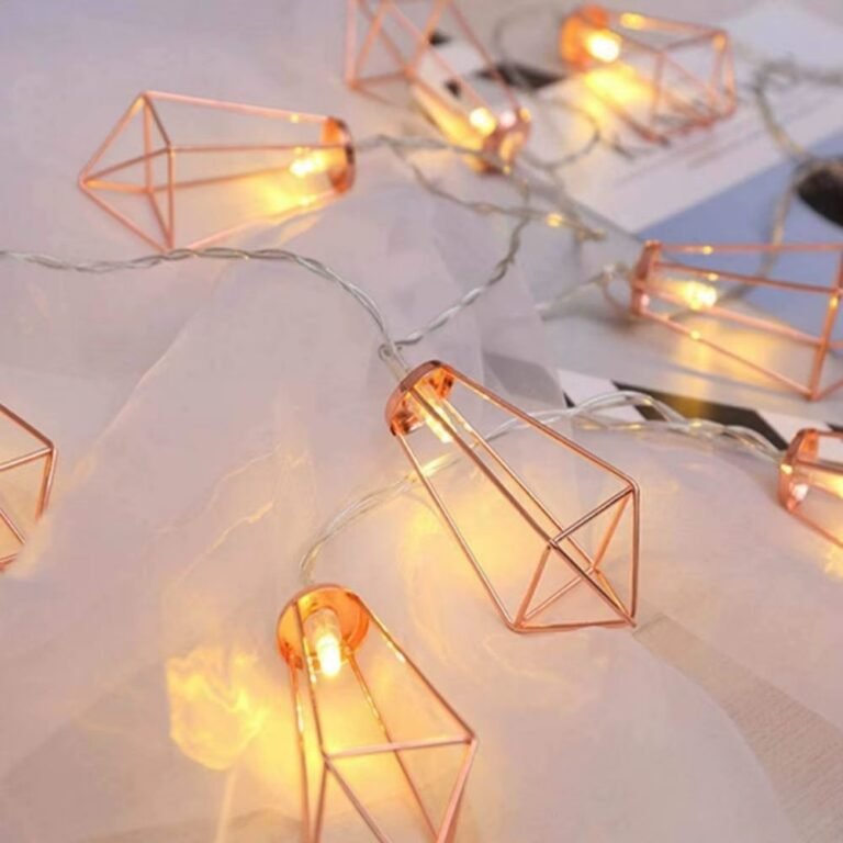 Guirlande Lumineuse Lanternes En Diamant 4