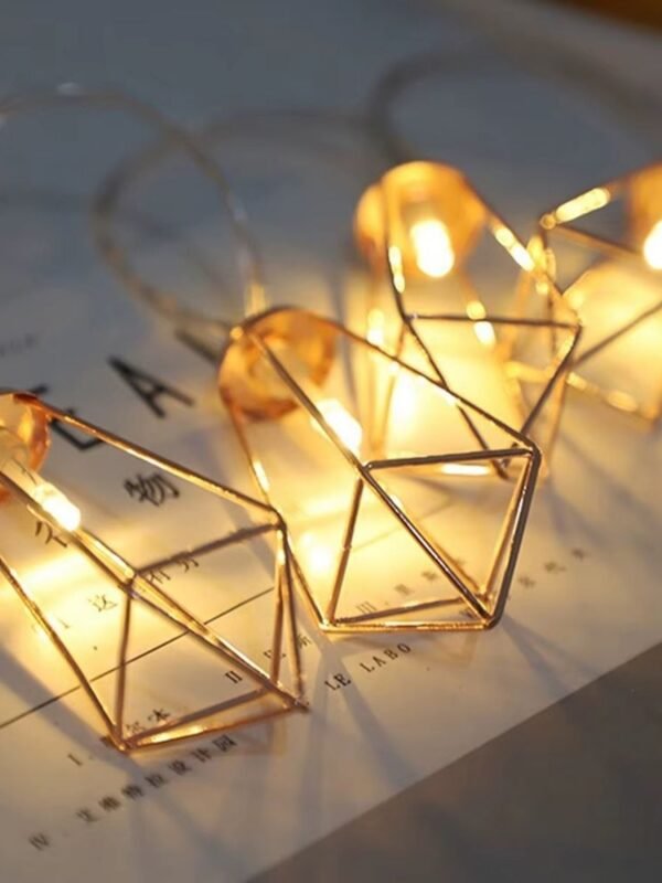 Guirlande Lumineuse Lanternes En Diamant