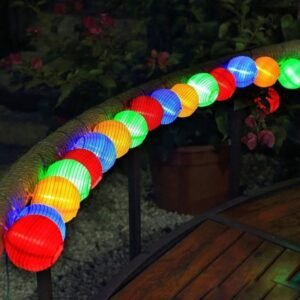 Guirlande Lumineuse Lanternes Multicolores 2