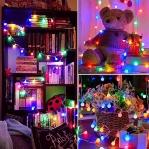 Guirlande Lumineuse Led A Boules Multicolores