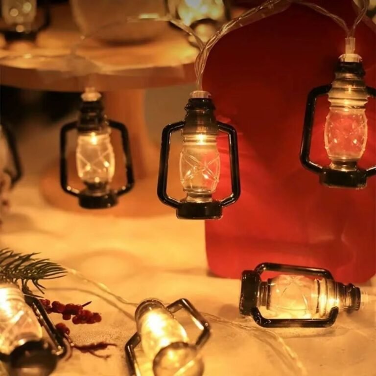 Guirlande Lumineuse Motif Lampe A Huile 1