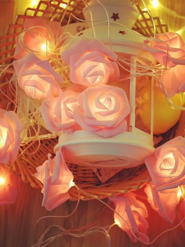 Guirlande Lumineuse Motif Roses Roses