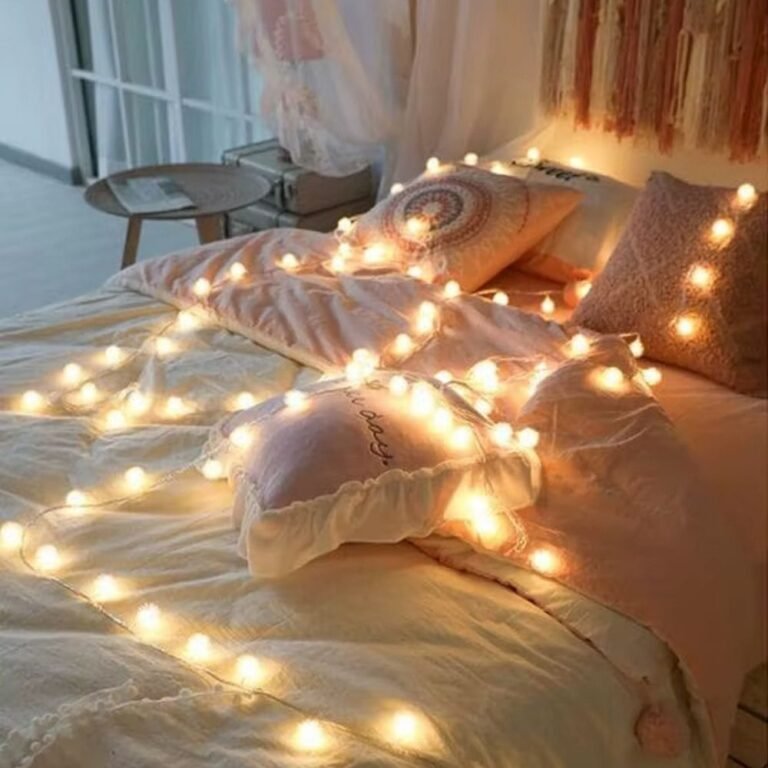 Guirlande Lumineuse Noel Epis Blancs 1