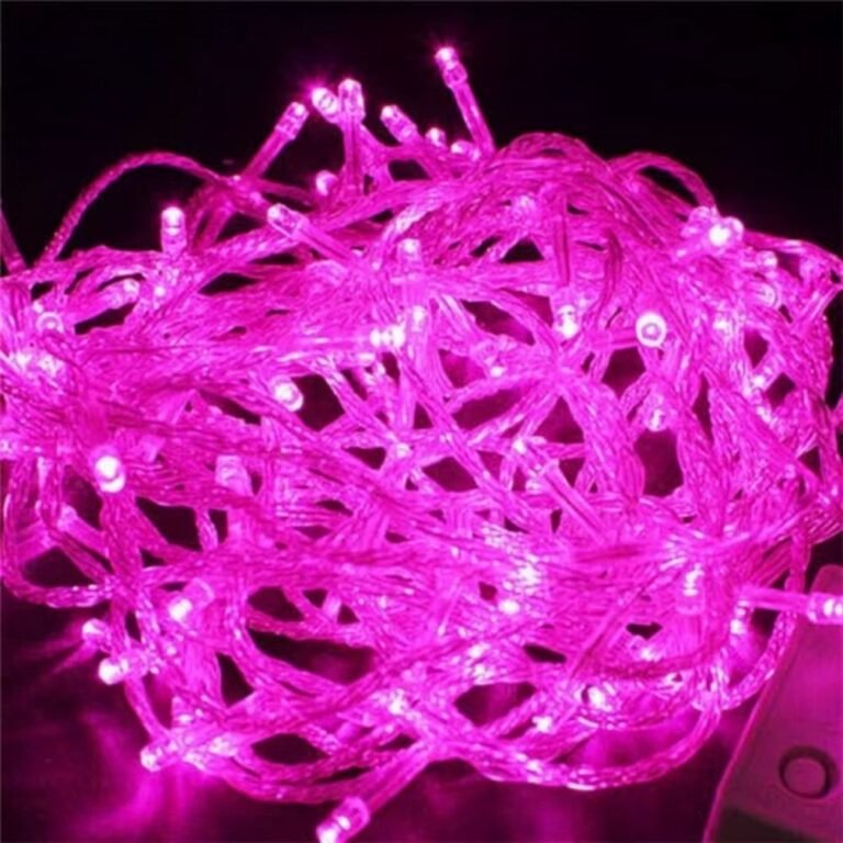 Guirlande Lumineuse Rose 1