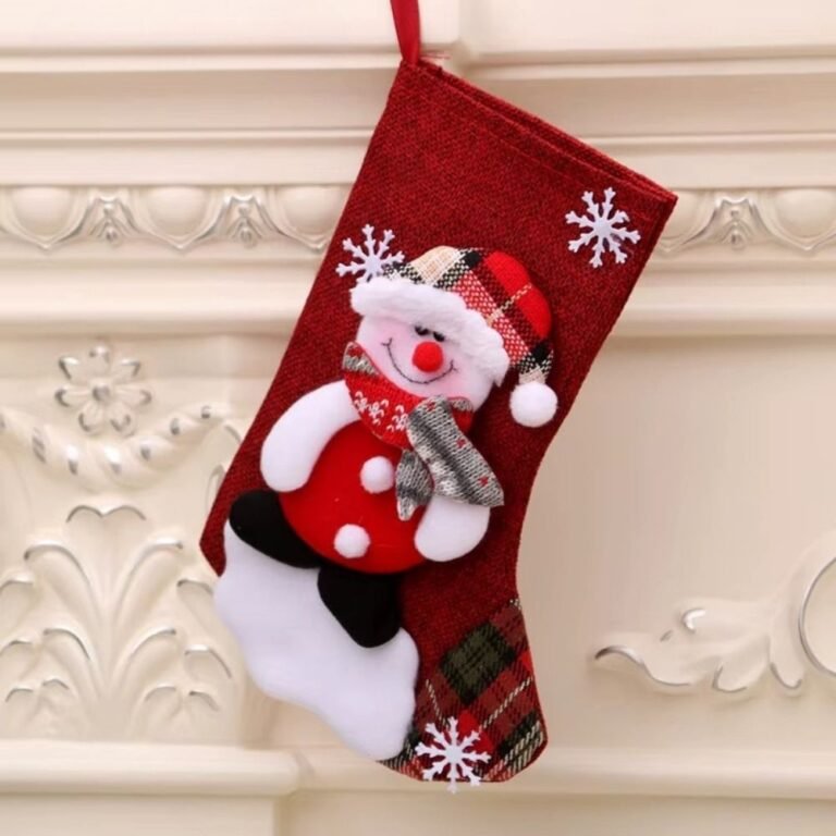 Hotte De Noel Bonhomme De Neige 1