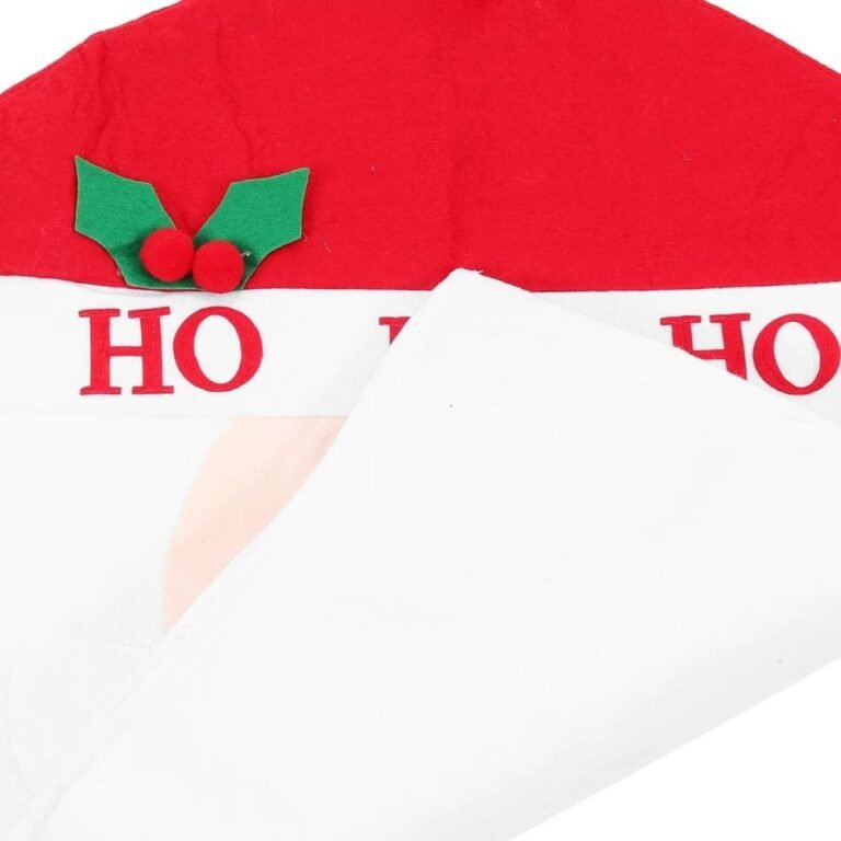 Housse De Chaise Noel Ho Ho Ho 1