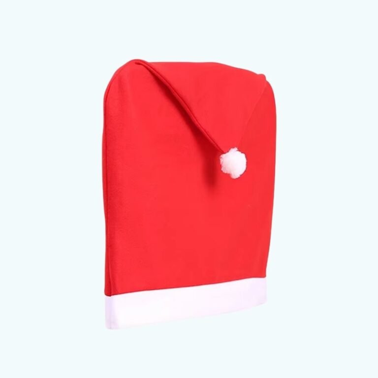 Housse De Chaise Noel Rouge 3