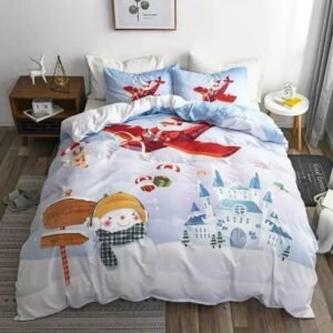 Housse De Couette Imprime Noel 1