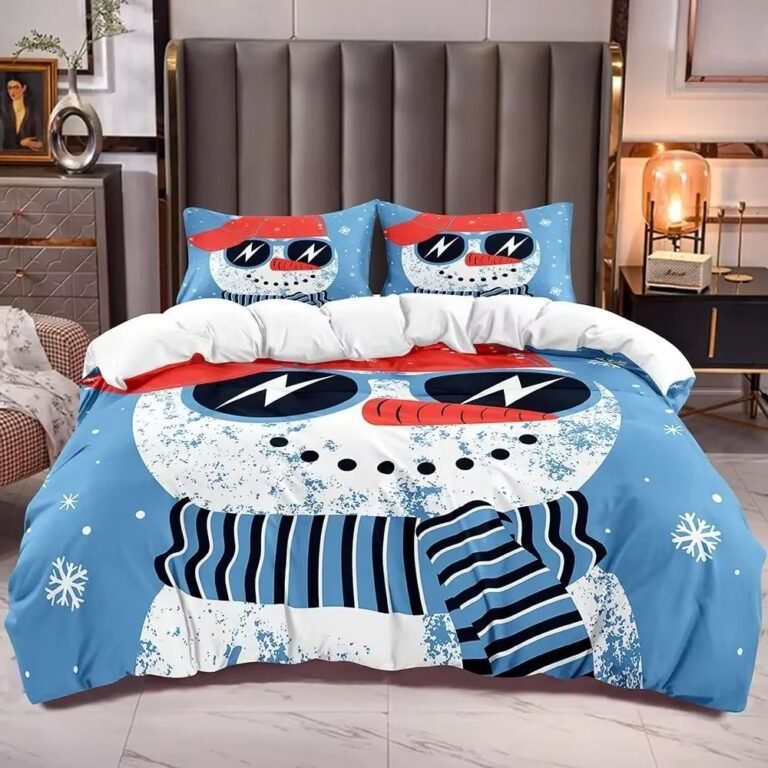 Housse De Couette Noel Bonhomme De Neige 3
