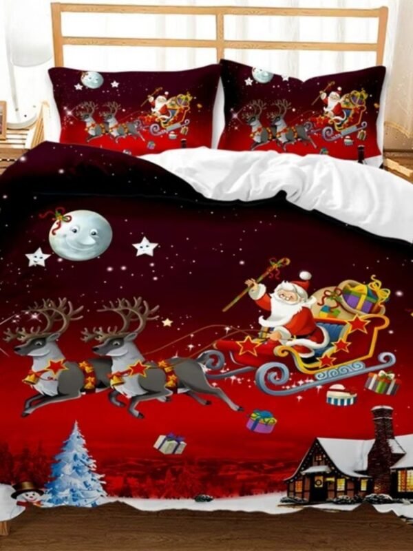 Housse De Couette Noel Pere Noel 1