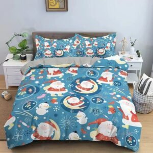 Housse De Couette Theme Noel 1