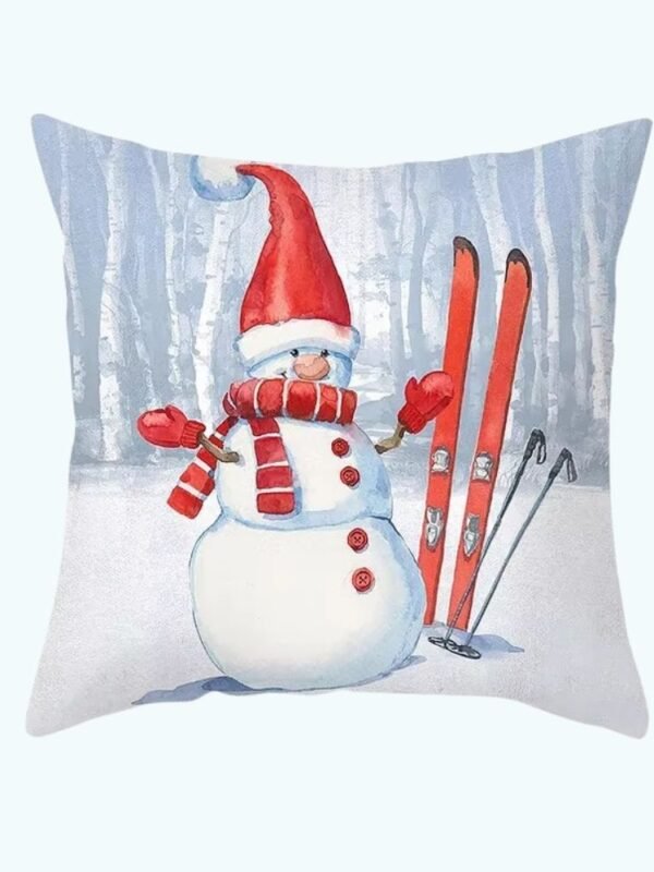 Housse De Coussin Bonhomme De Neige 1
