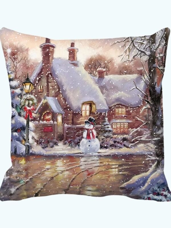 Housse De Coussin Decor Noel 1