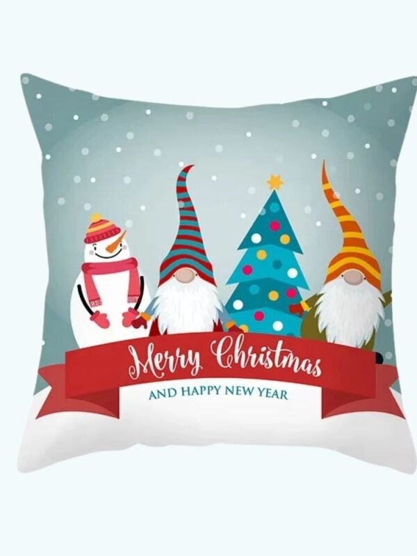 Housse De Coussin Motif Neige 1